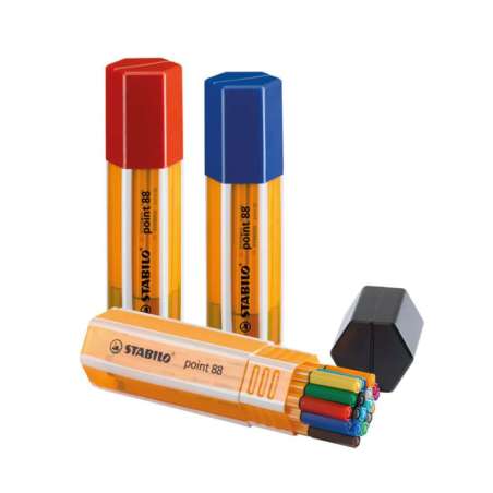 STABILO Fineliner point 88 20er Set sortiert