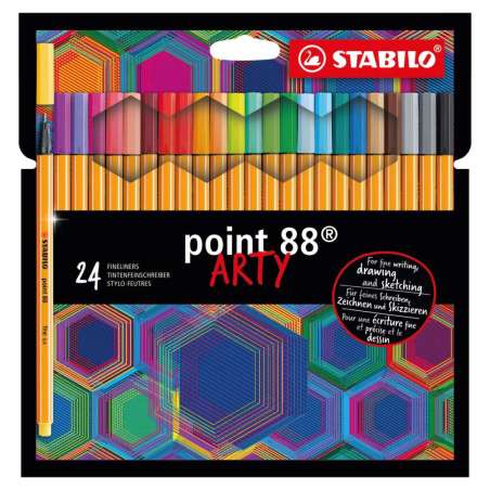 STABILO Fineliner point 88 ARTY 24er Set