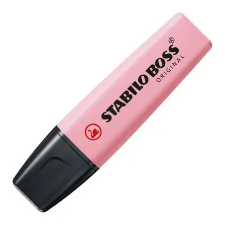 STABILO BOSS original Pastell rosiges Rouge