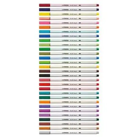 STABILO Premium-Filzstift Pen 68 brush Sortiment Titelbild