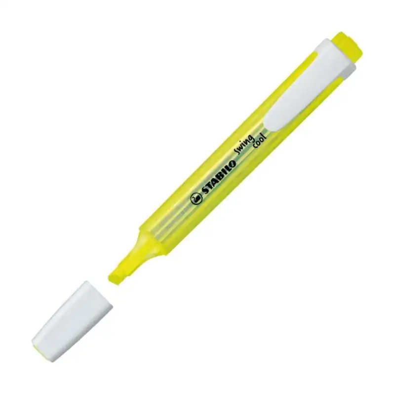 STABILO Textmarker swing cool gelb Kappe