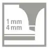 STABILO Textmarker swing cool Strichbreite: 1 - 4 mm