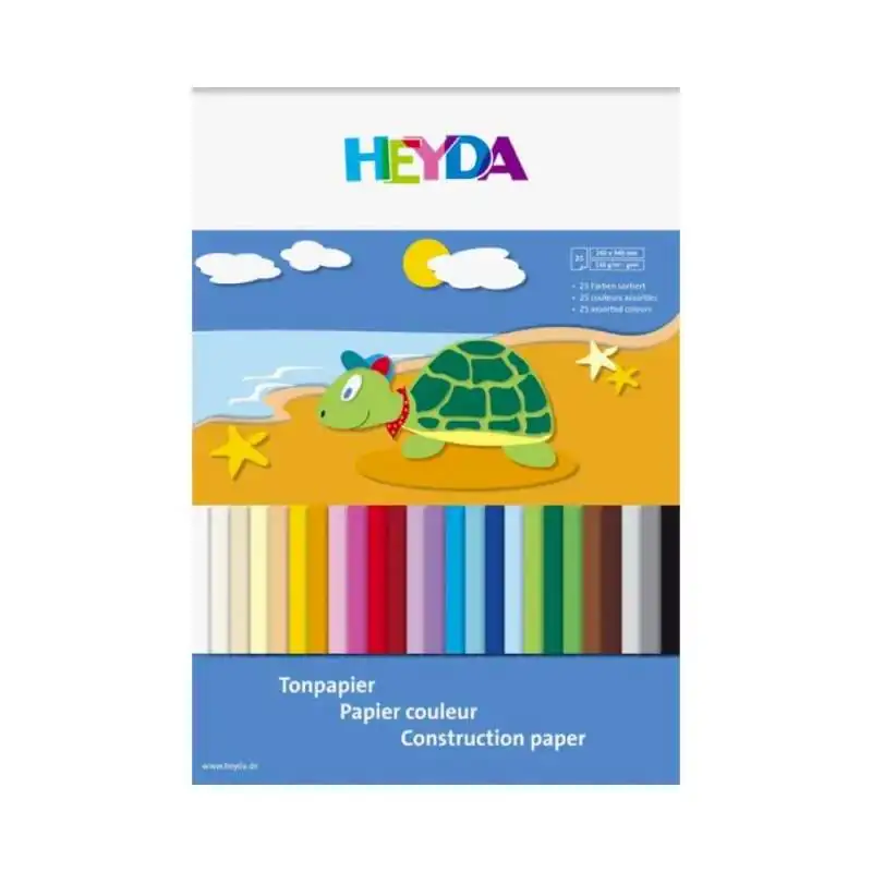 Zauberstifte & Papierträume Kreativ-Set - HEYDA Tonpapier