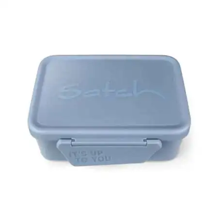 SATCH Brotdose Edelstahl - Nordic Light Blue Front