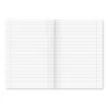 BRUNNEN Schulheft Recycling A5 - 16 Blatt Lineatur 27 Innenansicht