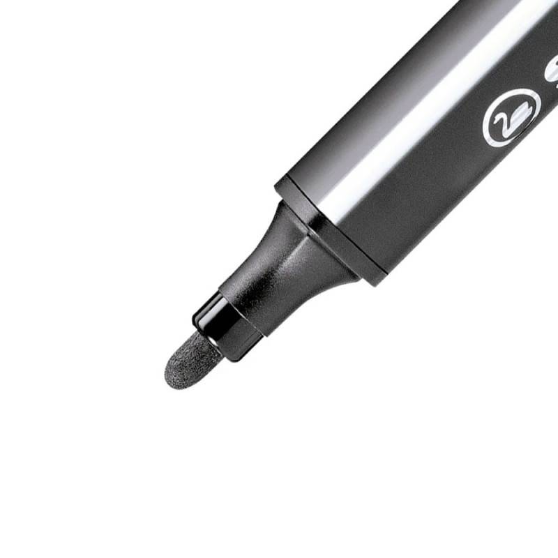 STABILO Filzstift Trio Scribbi Einzelstift schwarz Mine
