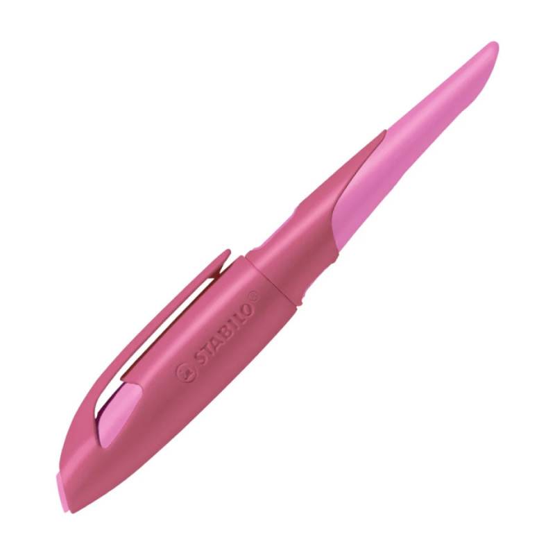 STABILO ergonomischer Schulfüller EASYbirdy rechtshändig beere/pink