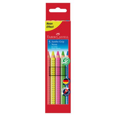 FABER CASTELL Farbstift Jumbo Grip 5er Set