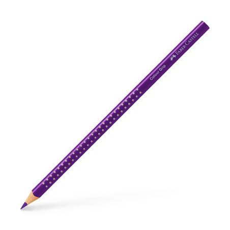 FABER CASTELL Dreikant-Buntstift Colour GRIP purpurviolett