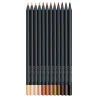 FABER CASTELL Black Edition Buntstifte 12er Set Skin Tones Varianten