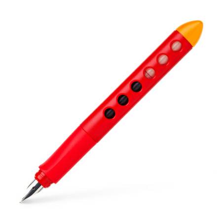 FABER-CASTELL Schulfüller - Scribolino rot, Händigkeit - rechtshändig
