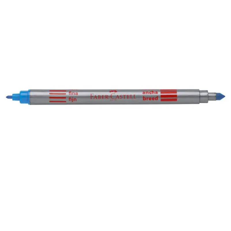 FABER-CASTELL Fasermaler - Filzstift Doppelfasermaler Set offen