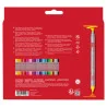 FABER-CASTELL Fasermaler - Filzstift Doppelfasermaler 40er Set hinten