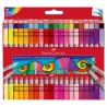 FABER-CASTELL Fasermaler - Filzstift Doppelfasermaler 40er Set