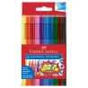 FABER-CASTELL Fasermaler - Filzstift Grip 10er Set