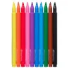 FABER-CASTELL Fasermaler - Filzstift Grip 10er Set offen