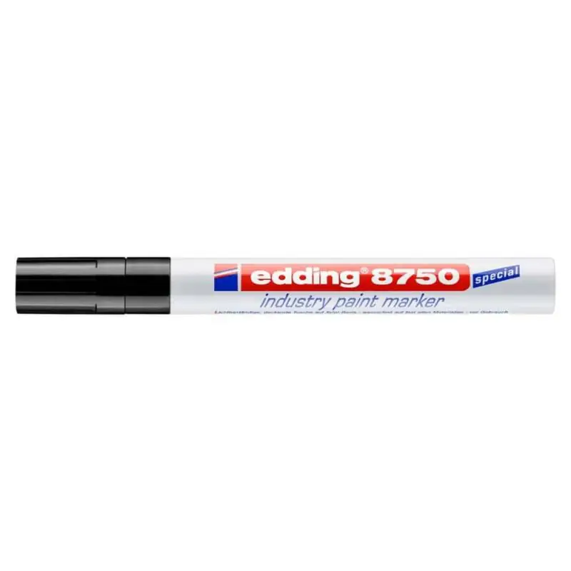 EDDING Filzschreiber Filzstift Marker Industrie schwarz geschlossen