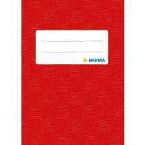 Herma Heftumschlag Plastik A4 Rot 7442 (Heftschoner)