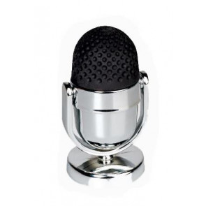 Brunnen Dosenspitzer mit Radiergummi „Mikrofon“ 4 x 7 cm